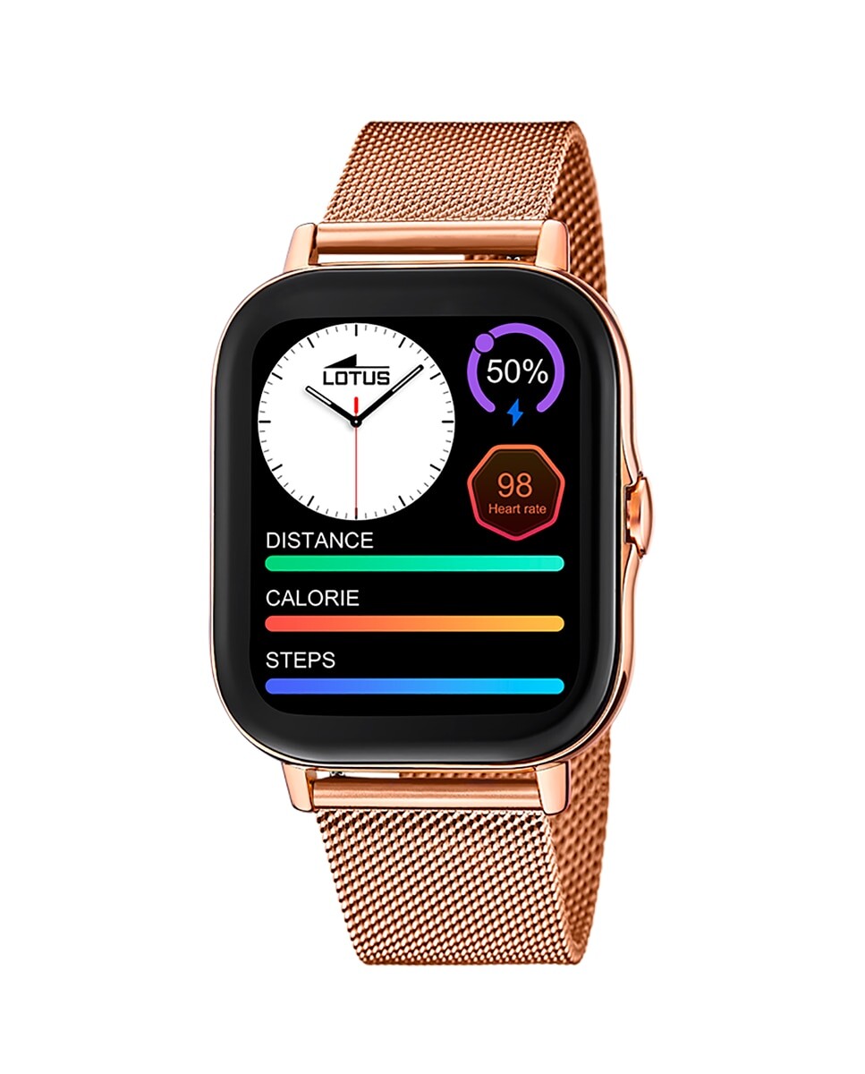 Женские умные часы 50045/1 из стали с функциями здоровья и уведомлениями LOTUS, розовый
Женские умные часы 50045/1 из стали с функциями здоровья и уведомлениями LOTUS, розовый