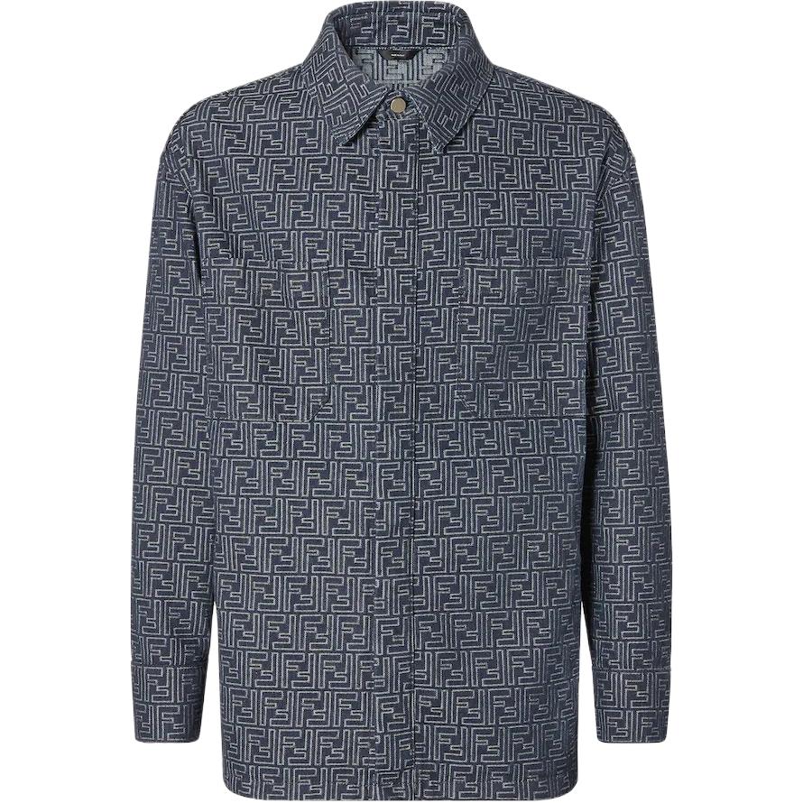 FENDI Рубашка с монограммой, Blue
FENDI Рубашка с монограммой, Blue