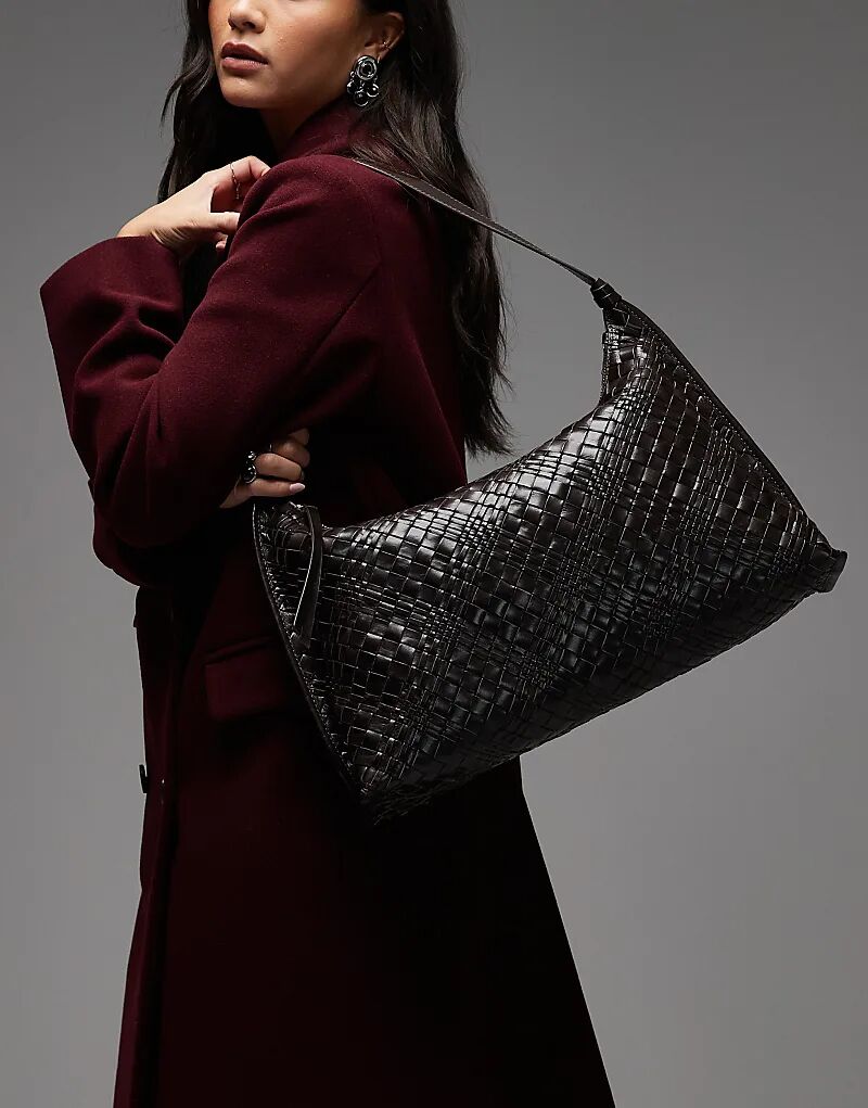 & Other Stories большая сумка через плечо из натуральной кожи, изогнутой формы, с бахромой, коричневого цвета
& Other Stories большая сумка через плечо из натуральной кожи, изогнутой формы, с бахромой, коричневого цвета