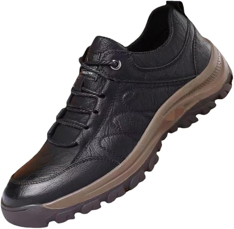 Мужские сверхбольшие ботинки с толстой подошвой - подходят для походов, спорта и отдыха Hoalox, черный
Мужские сверхбольшие ботинки с толстой подошвой - подходят для походов, спорта и отдыха Hoalox, черный