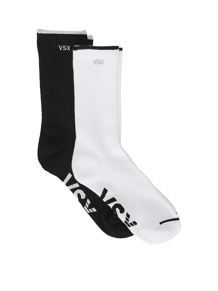 Носки Vsx, 2 пары Victoria'S Secret, black & vs white
Носки Vsx, 2 пары Victoria'S Secret, black & vs white