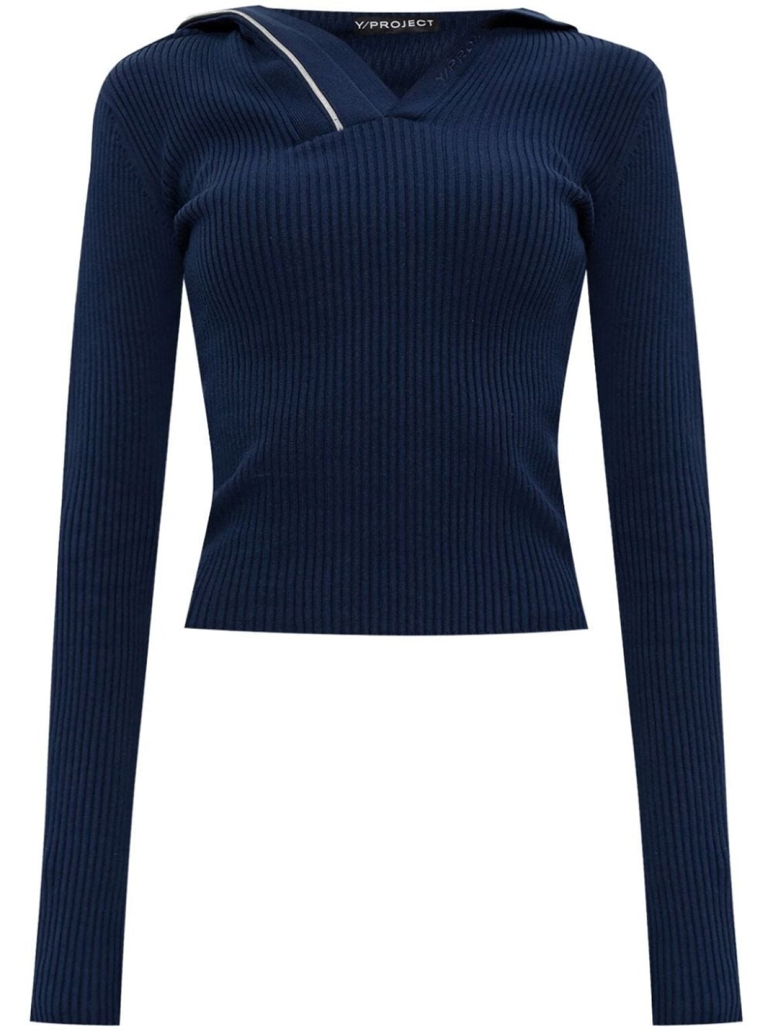 Y/Project ребристый верх, синий
Y/Project ребристый верх, синий