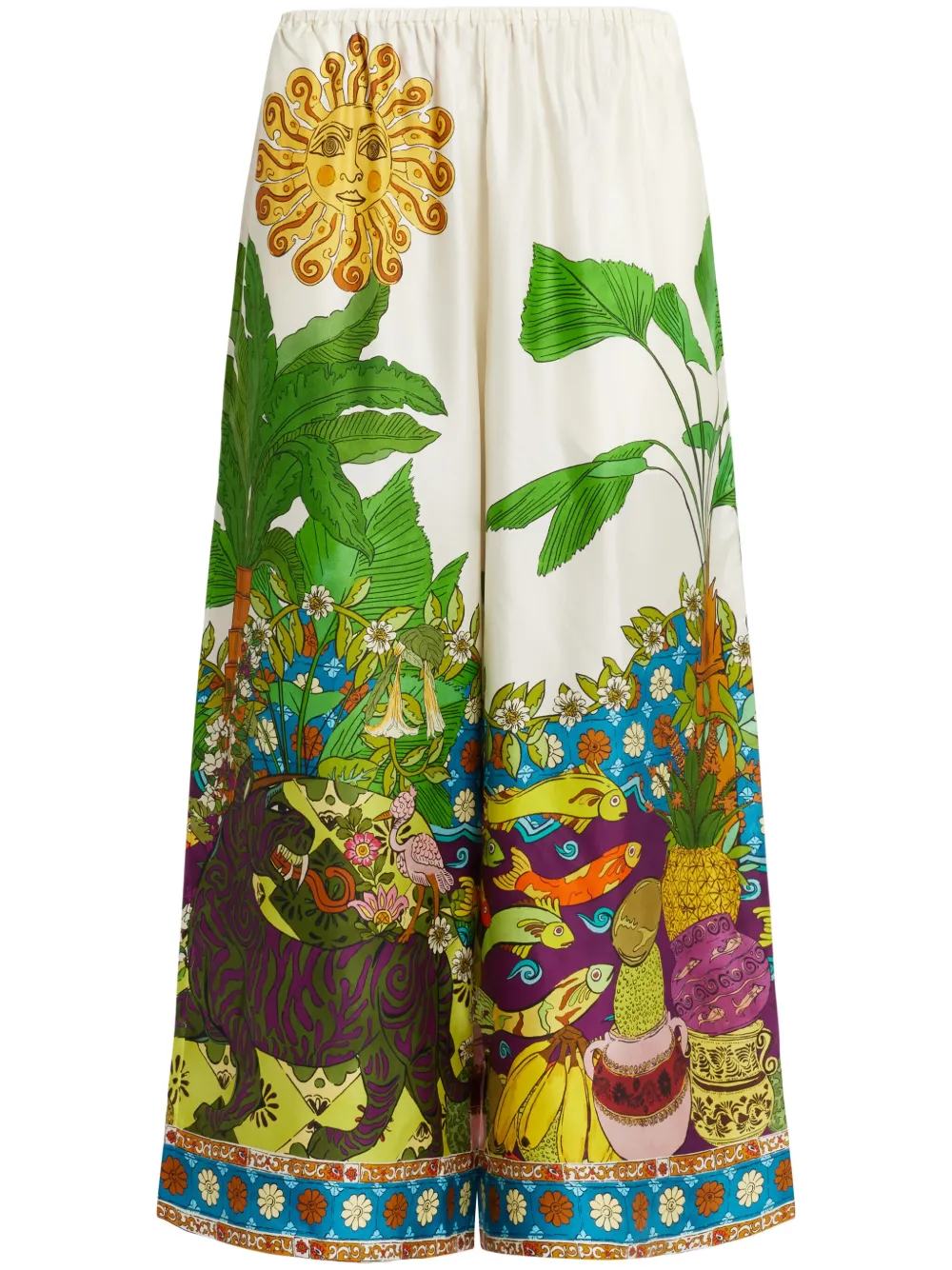 Брюки палаццо Tiger ALEMAIS, белый
Брюки палаццо Tiger ALEMAIS, белый