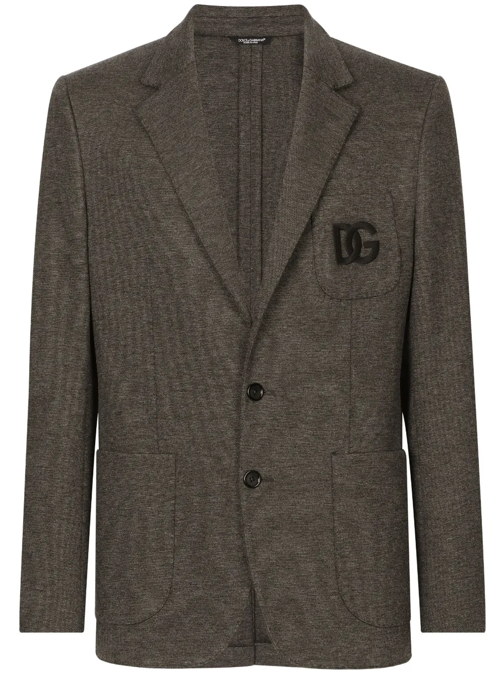 Пиджак DG Essentials с вышитым логотипом DOLCE & GABBANA, коричневый
Пиджак DG Essentials с вышитым логотипом DOLCE & GABBANA, коричневый