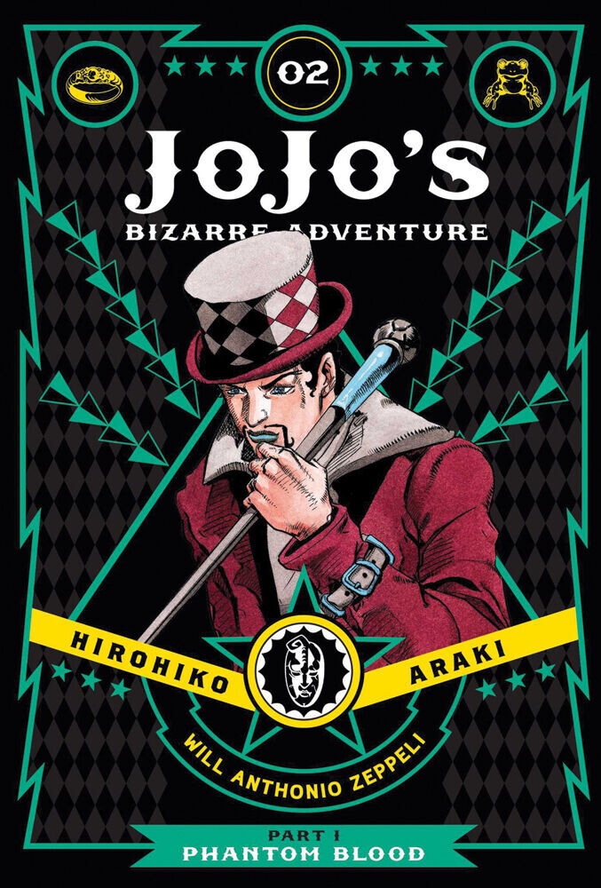 Манга JoJo's Bizarre Adventure Part 1: Phantom Blood Manga Volume 2 (Hardcover)
Манга JoJo's Bizarre Adventure Part 1: Phantom Blood Manga Volume 2 (Hardcover)