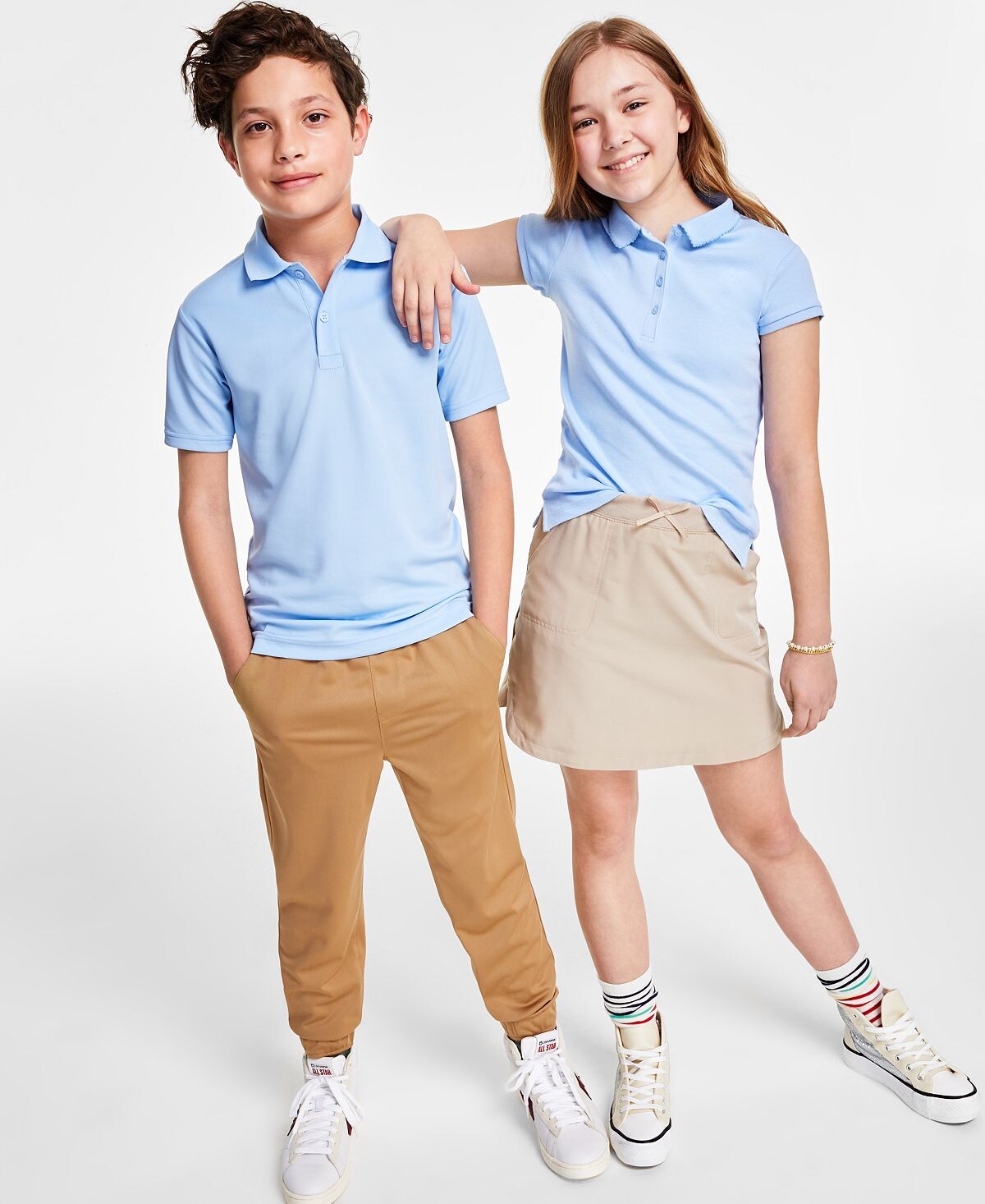 Рубашки-поло с короткими рукавами для больших мальчиков и девочек, спортивные брюки для бега на шнурке и шорты для спортивных самокатов Nautica
Рубашки-поло с короткими рукавами для больших мальчиков и девочек, спортивные брюки для бега на шнурке и шорты для спортивных самокатов Nautica