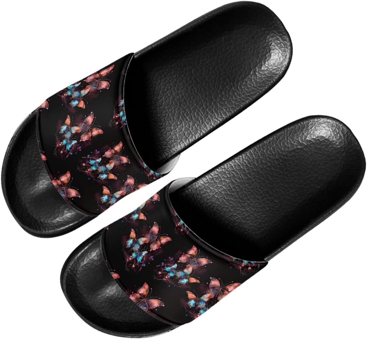 Женские шлепанцы Forchrinse White Music Note Piano, легкие мужские шлепанцы для душа, пляжные плоские шлепанцы, Neon Colorful Butterfly
Женские шлепанцы Forchrinse White Music Note Piano, легкие мужские шлепанцы для душа, пляжные плоские шлепанцы, Neon Colorful Butterfly