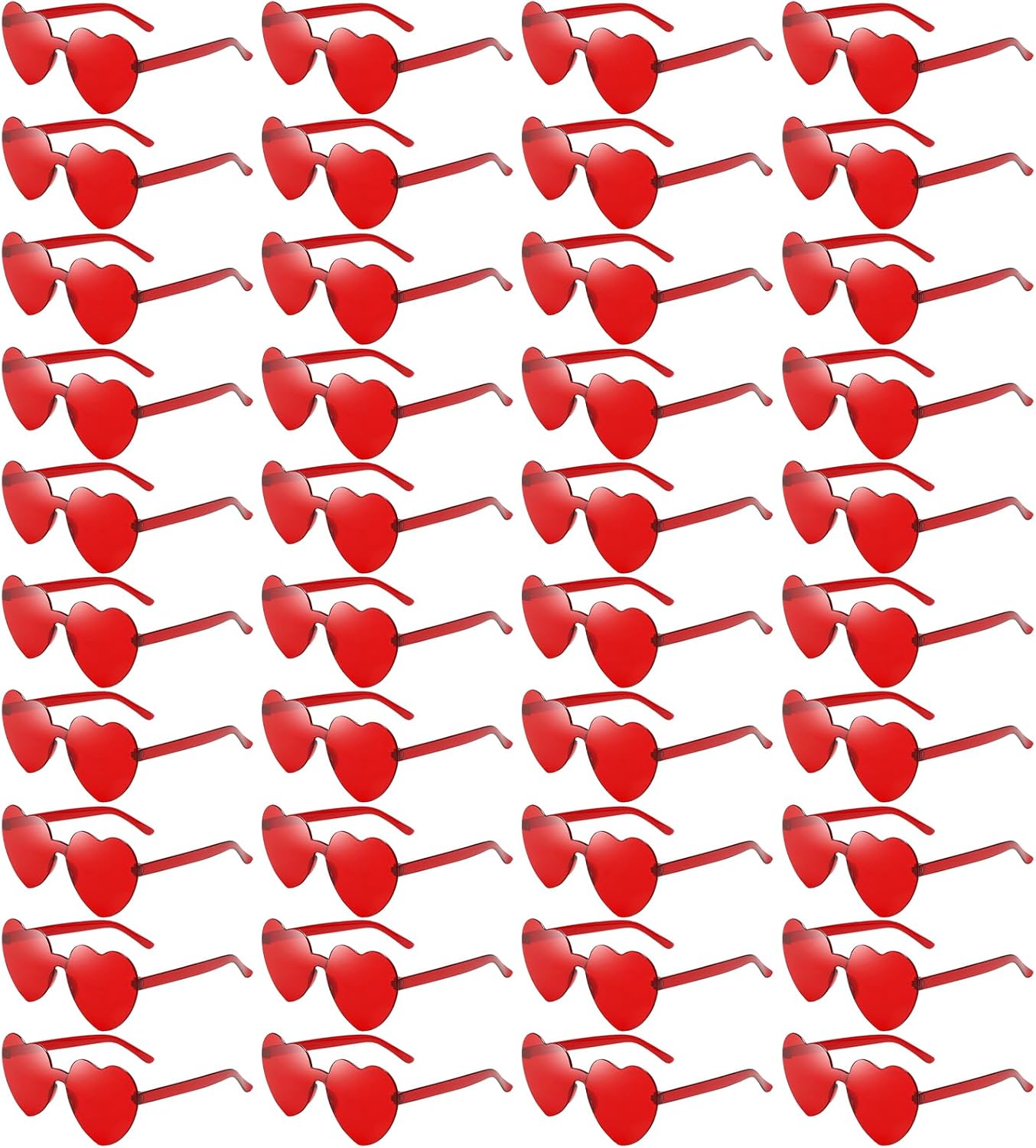 Оптовая продажа солнцезащитных очков Pibupibu: 40 штук без оправы в форме сердца, для взрослых и унисекс, забавные красочные очки в форме сердца, сувениры для вечеринок, Red
Оптовая продажа солнцезащитных очков Pibupibu: 40 штук без оправы в форме сердца, для взрослых и унисекс, забавные красочные очки в форме сердца, сувениры для вечеринок, Red