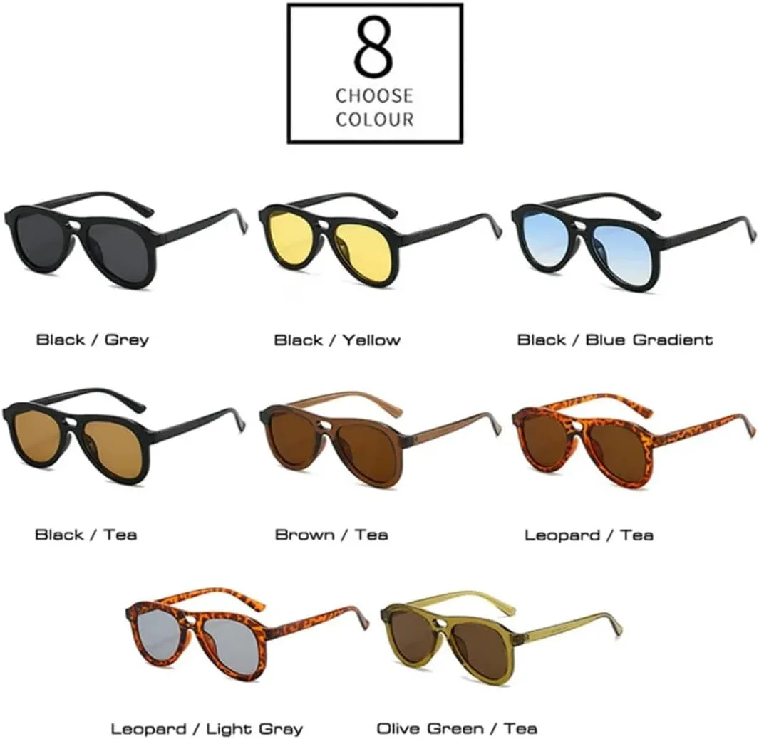 Солнцезащитные очки с защитой UV400 | Двойная перемычка, цветные линзы | для женщин и мужчин, для занятий спортом на открытом воздухе и вождения DSVIGF, Tea Tea
Солнцезащитные очки с защитой UV400 | Двойная перемычка, цветные линзы | для женщин и мужчин, для занятий спортом на открытом воздухе и вождения DSVIGF, Tea Tea