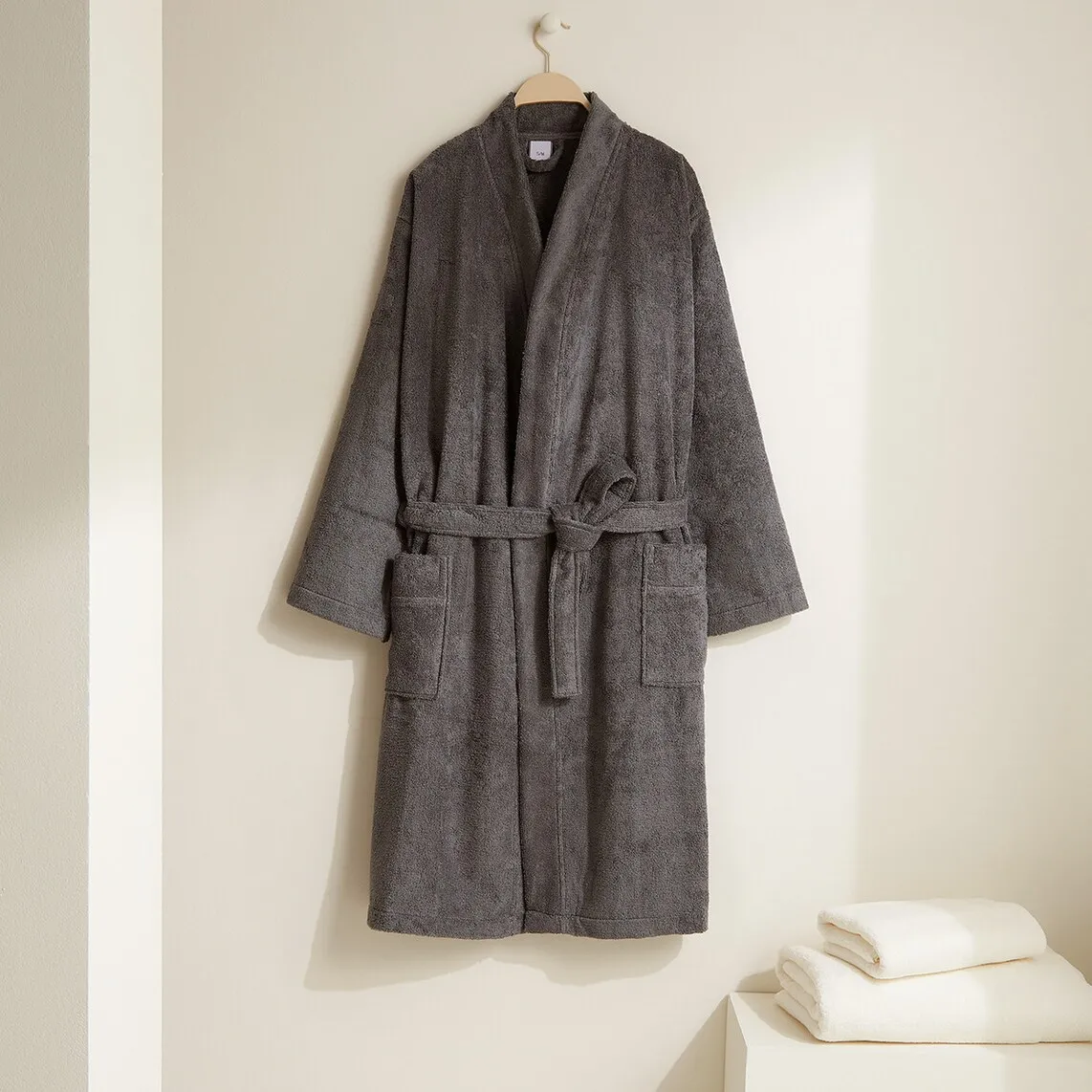 Халат-кимоно Египетский хлопок 420 гр/м2 El Corte Inglés, антрацит
Халат-кимоно Египетский хлопок 420 гр/м2 El Corte Inglés, антрацит