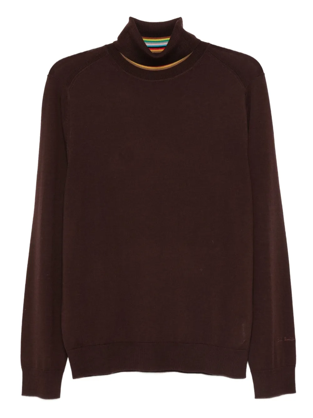 Шерстяной свитер с высоким воротником Paul Smith, красный 
Шерстяной свитер с высоким воротником Paul Smith, красный