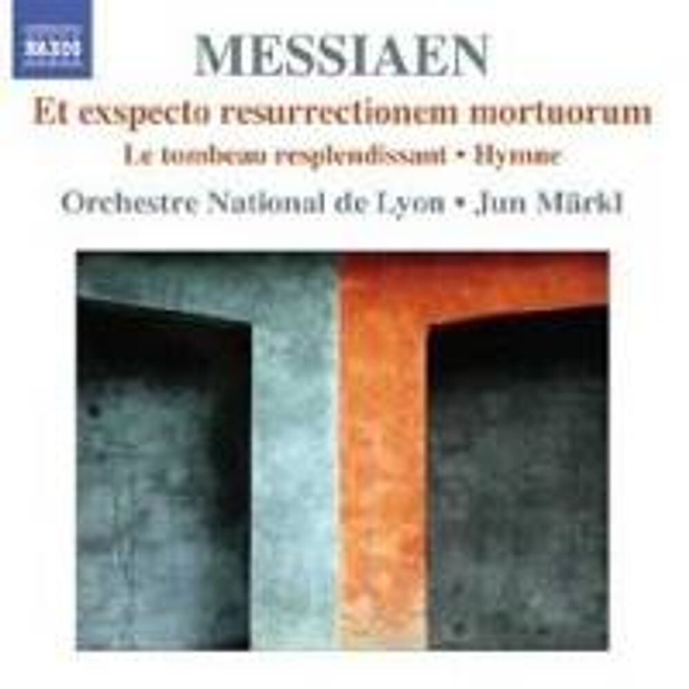 Диск CD Messiaen: Et Exspecto Resurrectionem Mortuorum / Le Tombeau Resplendissant / Hymne - Olivier Messiaen, Jun Märkl, Lyon National Orchestra
Диск CD Messiaen: Et Exspecto Resurrectionem Mortuorum / Le Tombeau Resplendissant / Hymne - Olivier Messiaen, Jun Märkl, Lyon National Orchestra