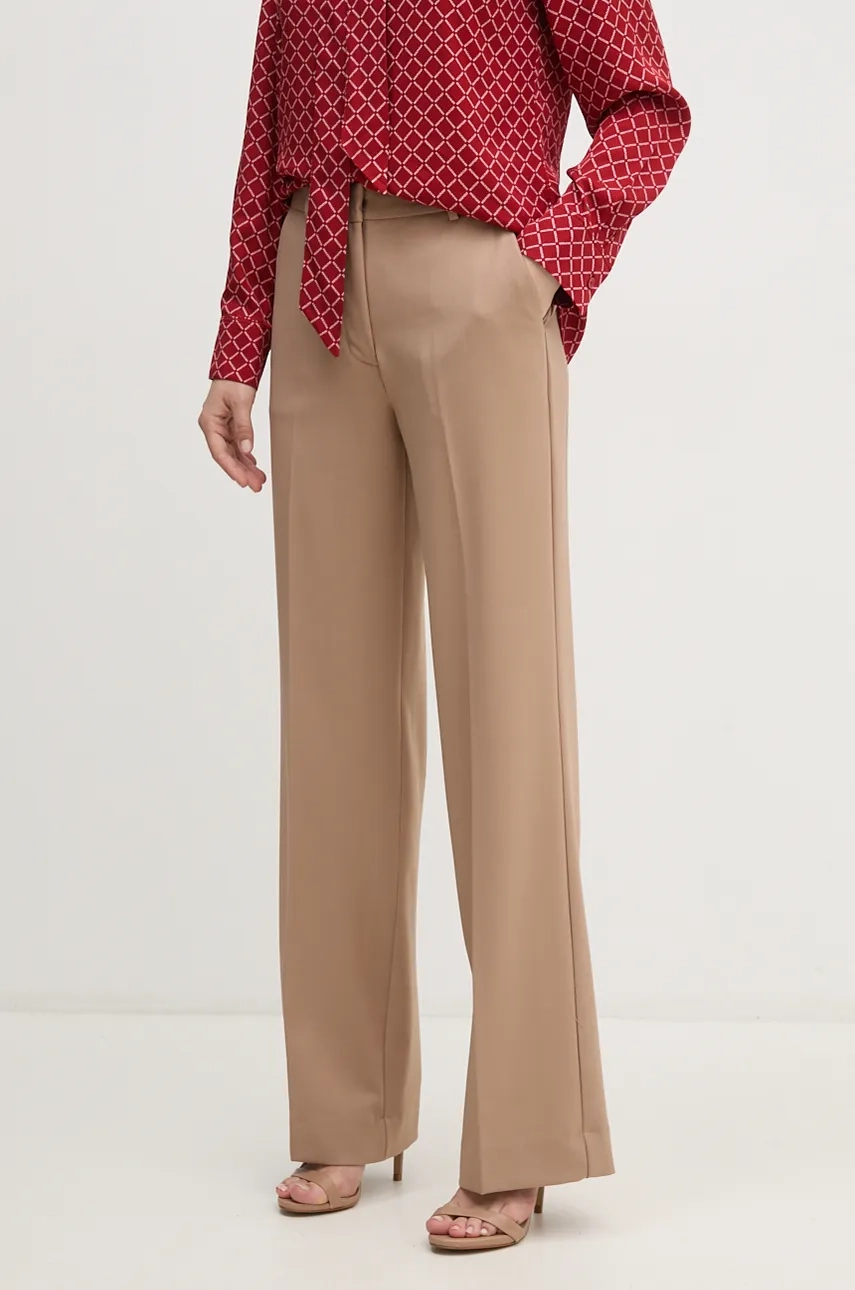 Брюки из смесовой шерсти Calvin Klein, коричневый
Брюки из смесовой шерсти Calvin Klein, коричневый