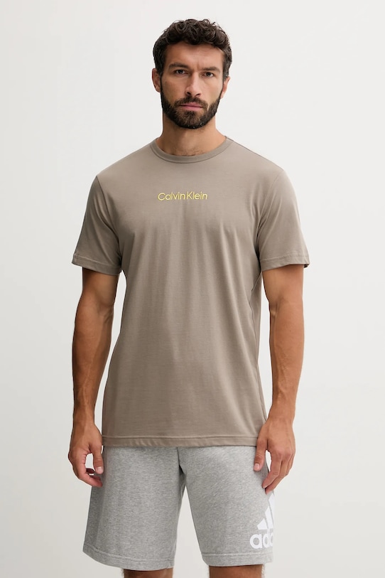 Пижамная рубашка Calvin Klein Underwear, бежевый
Пижамная рубашка Calvin Klein Underwear, бежевый