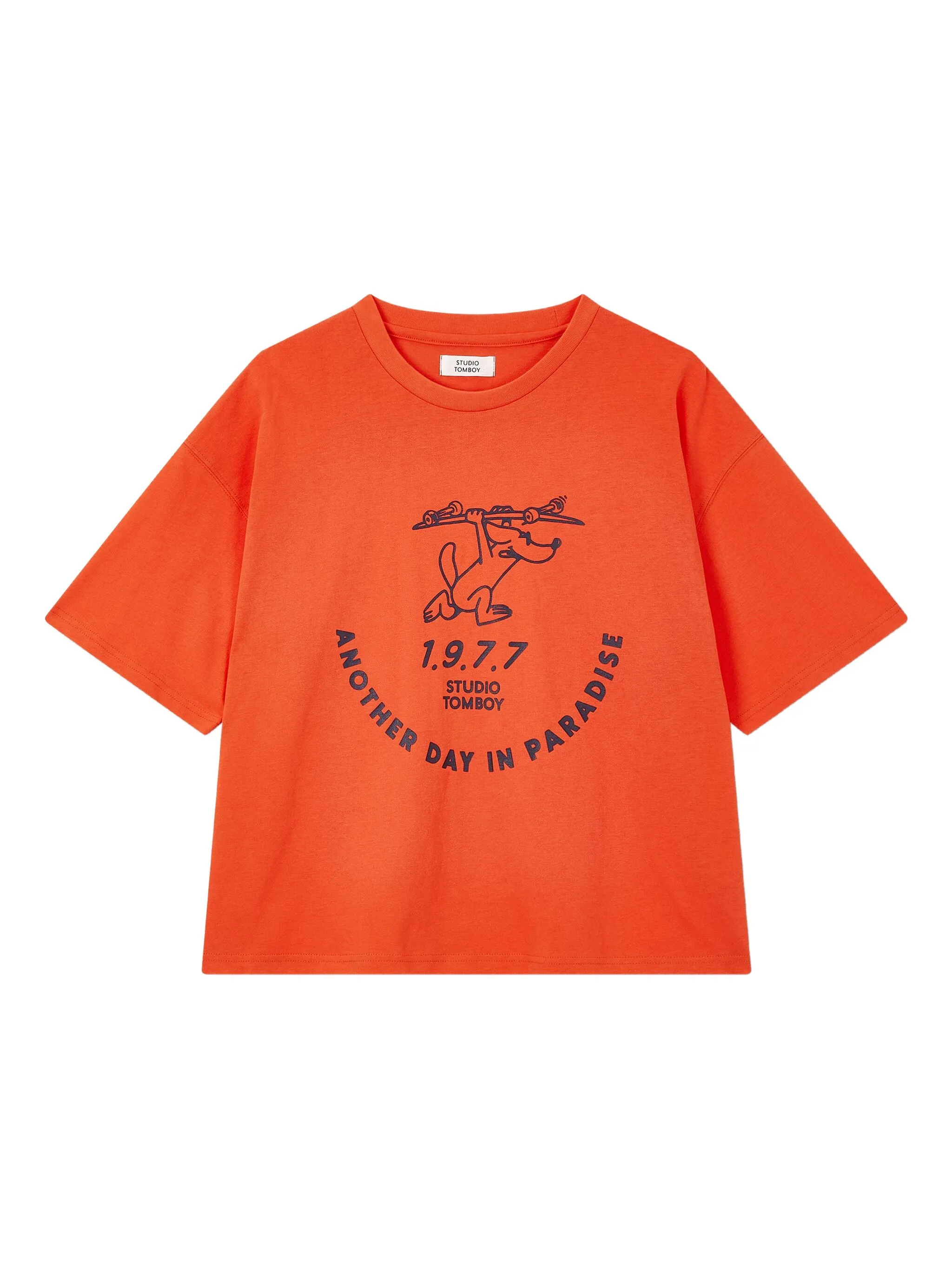Футболка с графичным принтом Studio Tomboy, оранжевый
Футболка с графичным принтом Studio Tomboy, оранжевый