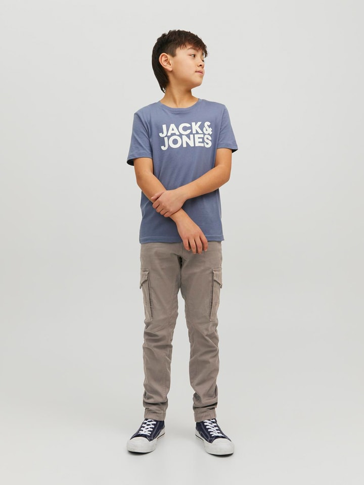 JACK & JONES Junior Брюки-карго серого цвета
JACK & JONES Junior Брюки-карго серого цвета