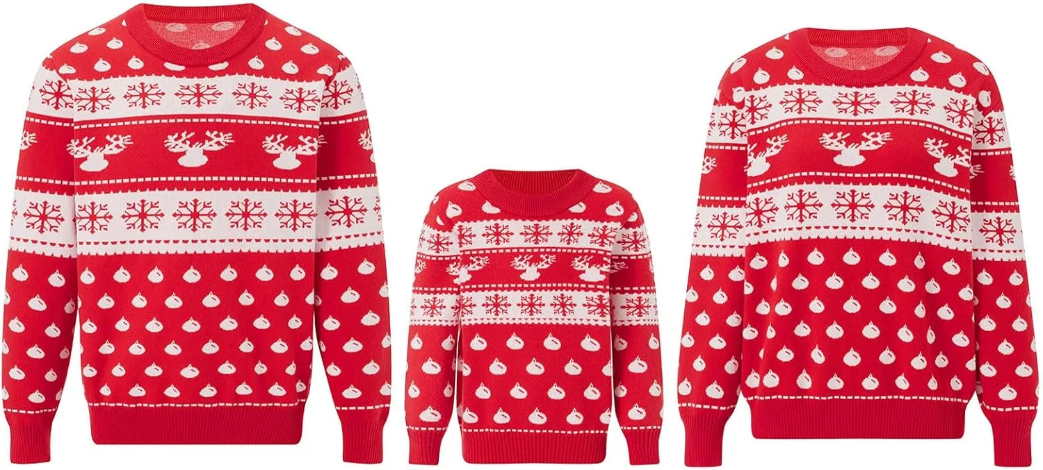 Семейный рождественский свитер с длинными рукавами и принтом Owl's-Yard
Семейный рождественский свитер с длинными рукавами и принтом Owl's-Yard