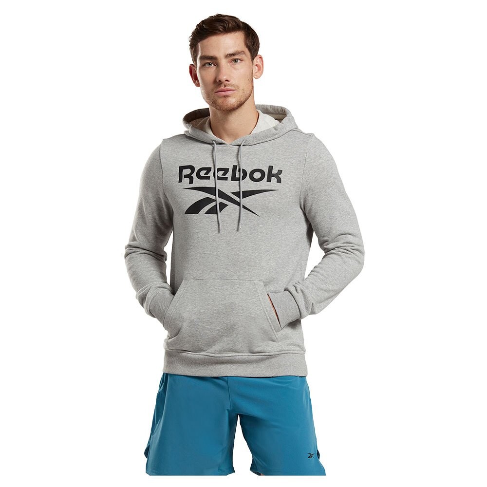 Толстовка Reebok Identity French Terry Vector Pullover, серый
Толстовка Reebok Identity French Terry Vector Pullover, серый