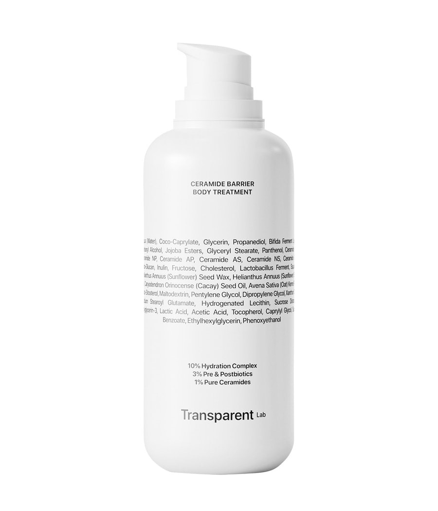 Лосьон для тела Transparent Lab Ceramide Barrier Body Treatment, 400 ml
Лосьон для тела Transparent Lab Ceramide Barrier Body Treatment, 400 ml