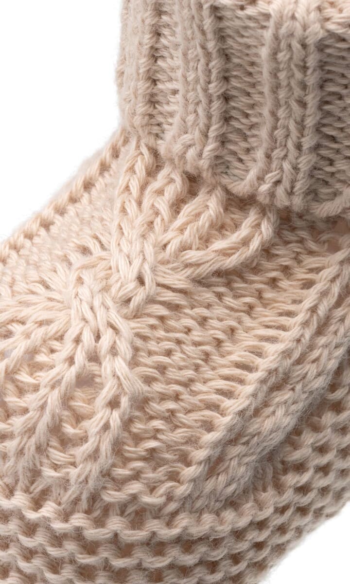 Туфельки вязаные бежевые 0-3 мес 1 шт. ALANA
Туфельки вязаные бежевые 0-3 мес 1 шт. ALANA