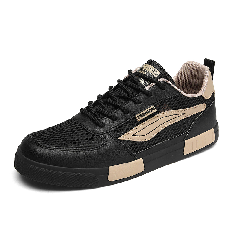 King Jinmai Мужские лоу-топ скейтборд кроссовки черные, цвет Black
King Jinmai Мужские лоу-топ скейтборд кроссовки черные, цвет Black