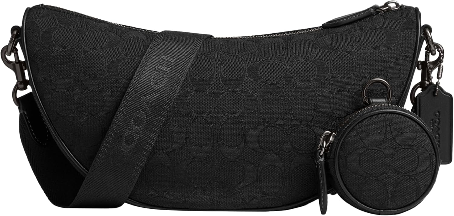 COACH мужская сумка-слинг Hall Soft 45 в Signature Jacquard, Black
COACH мужская сумка-слинг Hall Soft 45 в Signature Jacquard, Black