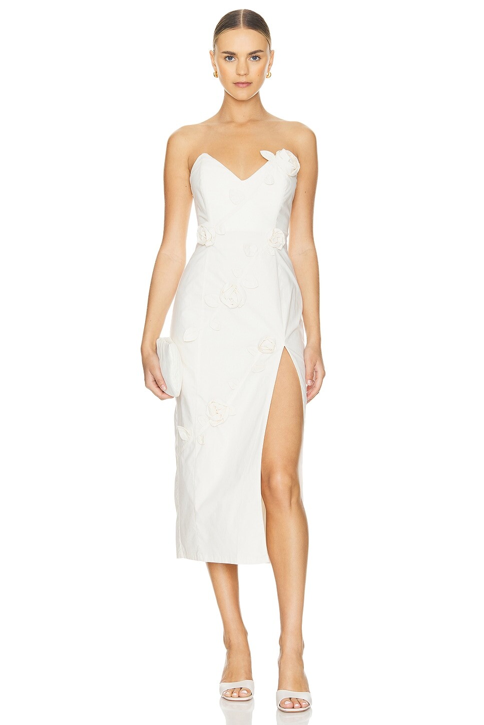 Платье миди айза Nbd, белый
Платье миди айза Nbd, белый