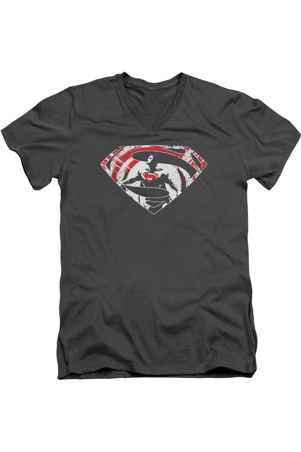 Футболка из хлопка премиум-класса с коротким рукавом и V-образным вырезом для взрослых с логотипом Batman V Superman Super Splatter Gildan, цвет charcoal, Черный, Футболка из хлопка премиум-класса с коротким рукавом и V-образным вырезом для взрослых с лог
Футболка из хлопка премиум-класса с коротким рукавом и V-образным вырезом для взрослых с логотипом Batman V Superman Super Splatter Gildan, цвет charcoal, Черный, Футболка из хлопка премиум-класса с коротким рукавом и V-образным вырезом для взрослых с лог