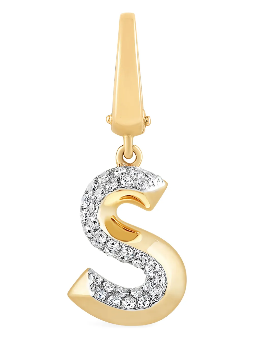 Подвеска Alphabet S из желтого золота с бриллиантами Tryyst, золотой
Подвеска Alphabet S из желтого золота с бриллиантами Tryyst, золотой