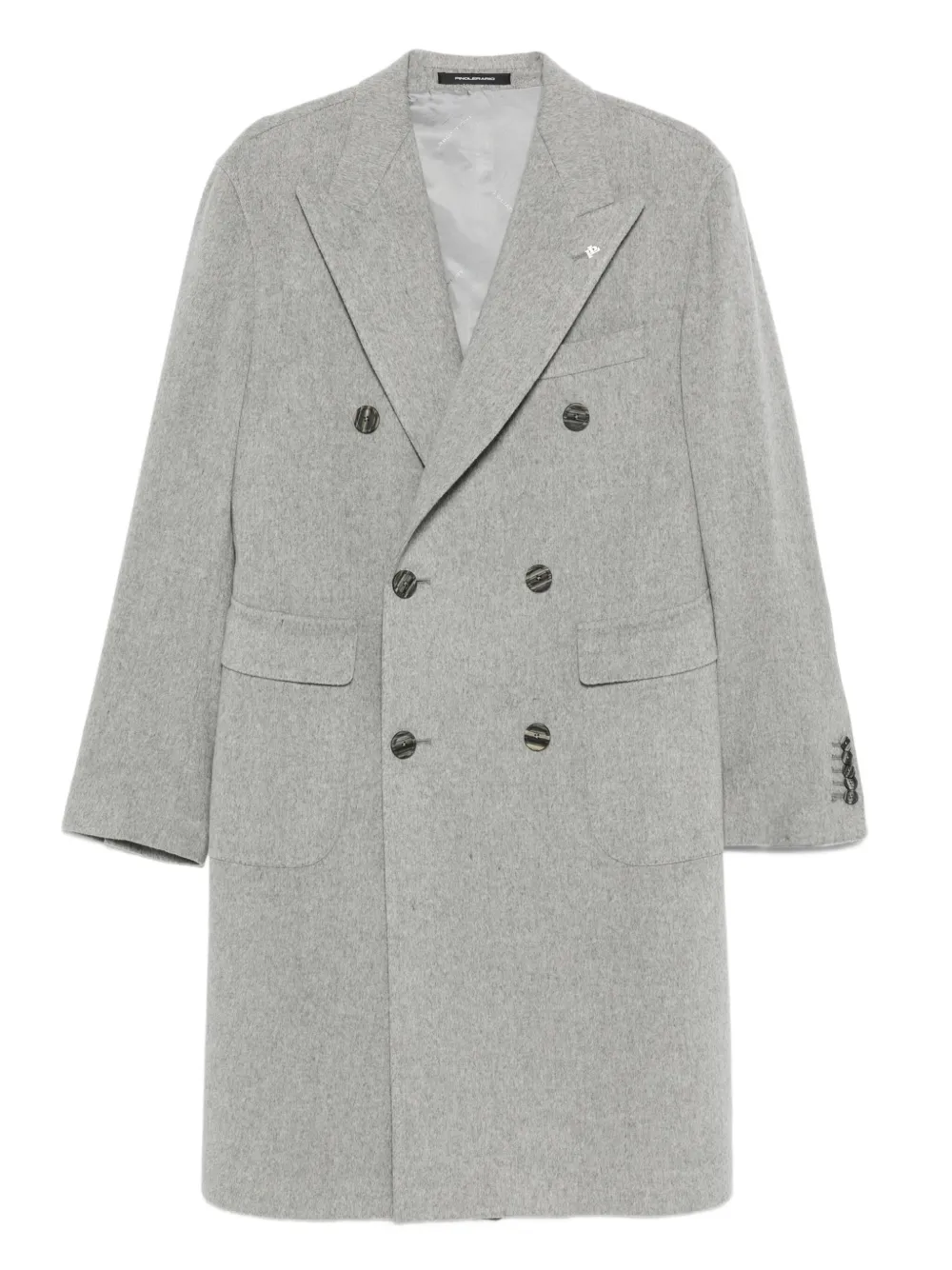 Двубортное пальто с накладными карманами TAGLIATORE, серый
Двубортное пальто с накладными карманами TAGLIATORE, серый