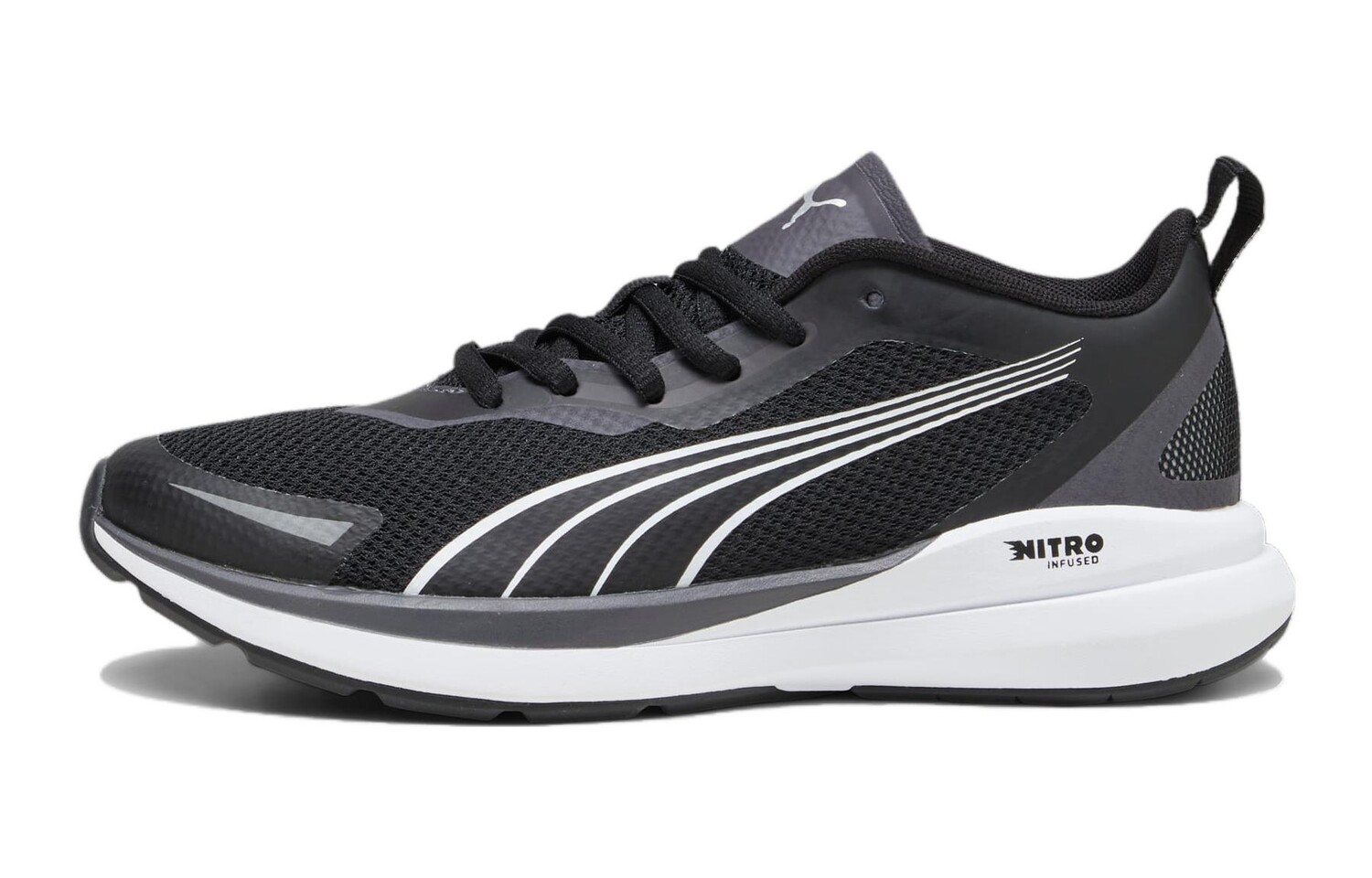 Puma Kruz Nitro Big Kid «Черный серебристый»
Puma Kruz Nitro Big Kid «Черный серебристый»