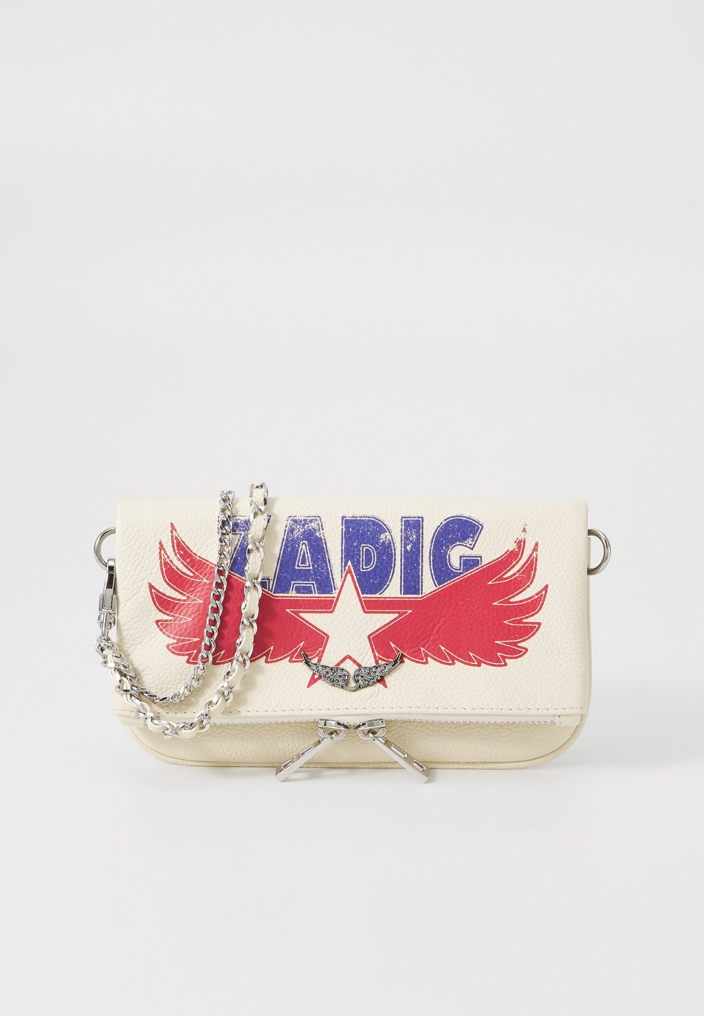 Сумка через плечо ROCK NANO GL AMERICA - Across body bag Zadig & Voltaire, кремовый
Сумка через плечо ROCK NANO GL AMERICA - Across body bag Zadig & Voltaire, кремовый