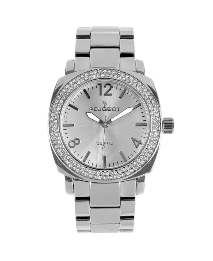 Женские наручные часы Boyfriend с кристаллами на безеле, 40 мм, серебристые Peugeot, серебряный
Женские наручные часы Boyfriend с кристаллами на безеле, 40 мм, серебристые Peugeot, серебряный