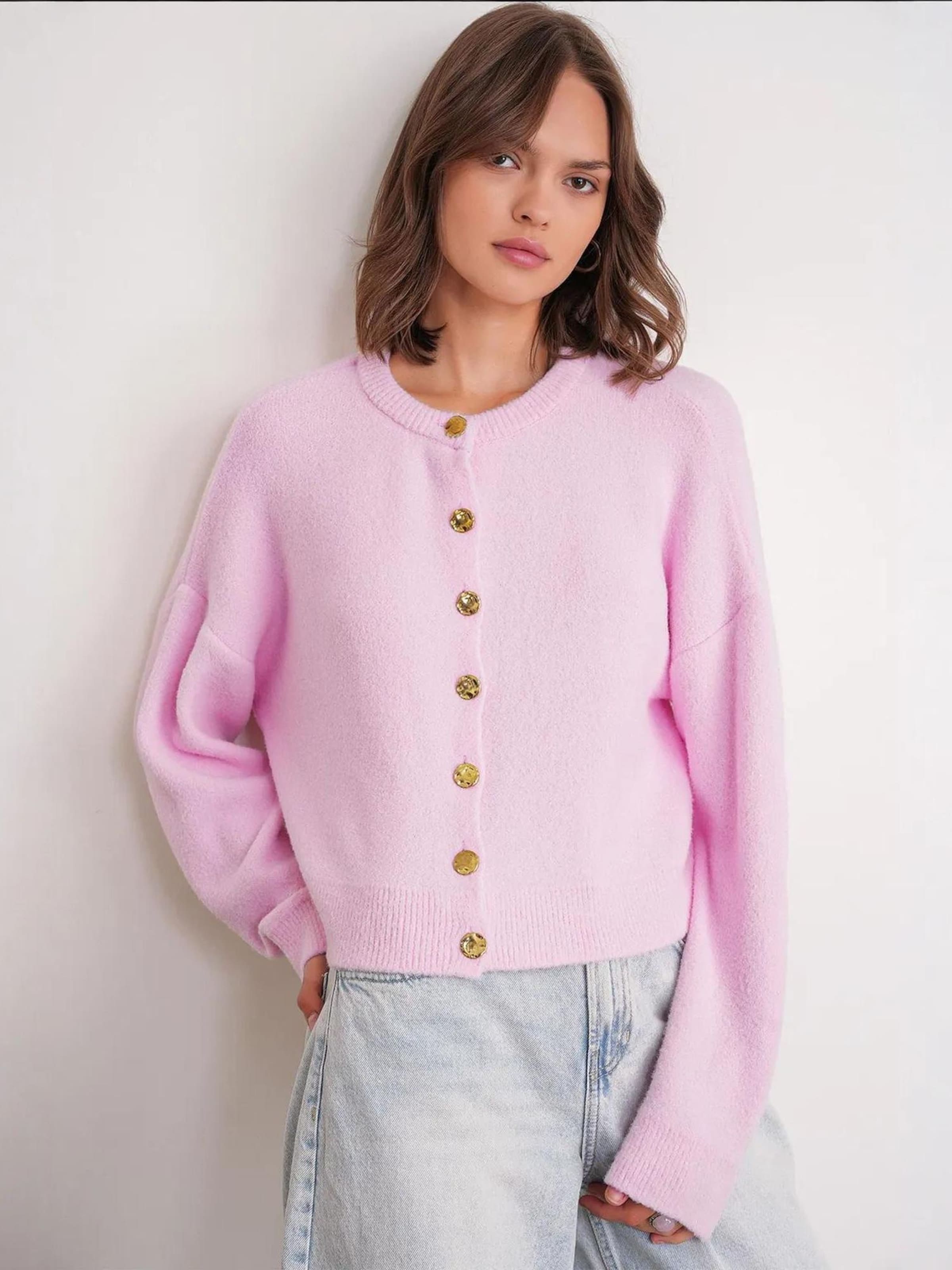 MixRay Кардиган из трикотажа в розовом цвете
MixRay Кардиган из трикотажа в розовом цвете