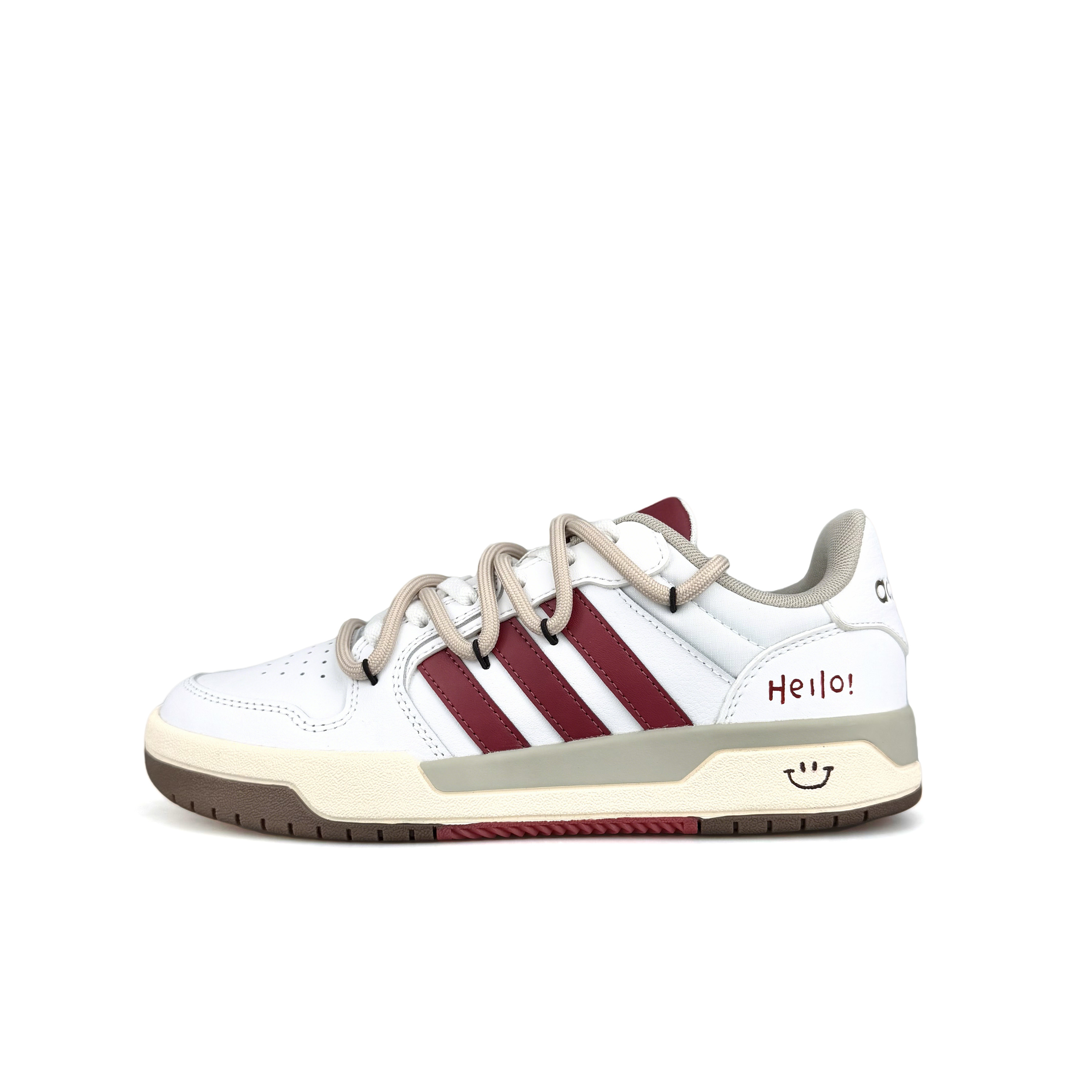 Adidas Neo Entrap Skateboard Shoes Unisex Low top Белый/Коричневый/Красный
Adidas Neo Entrap Skateboard Shoes Unisex Low top Белый/Коричневый/Красный