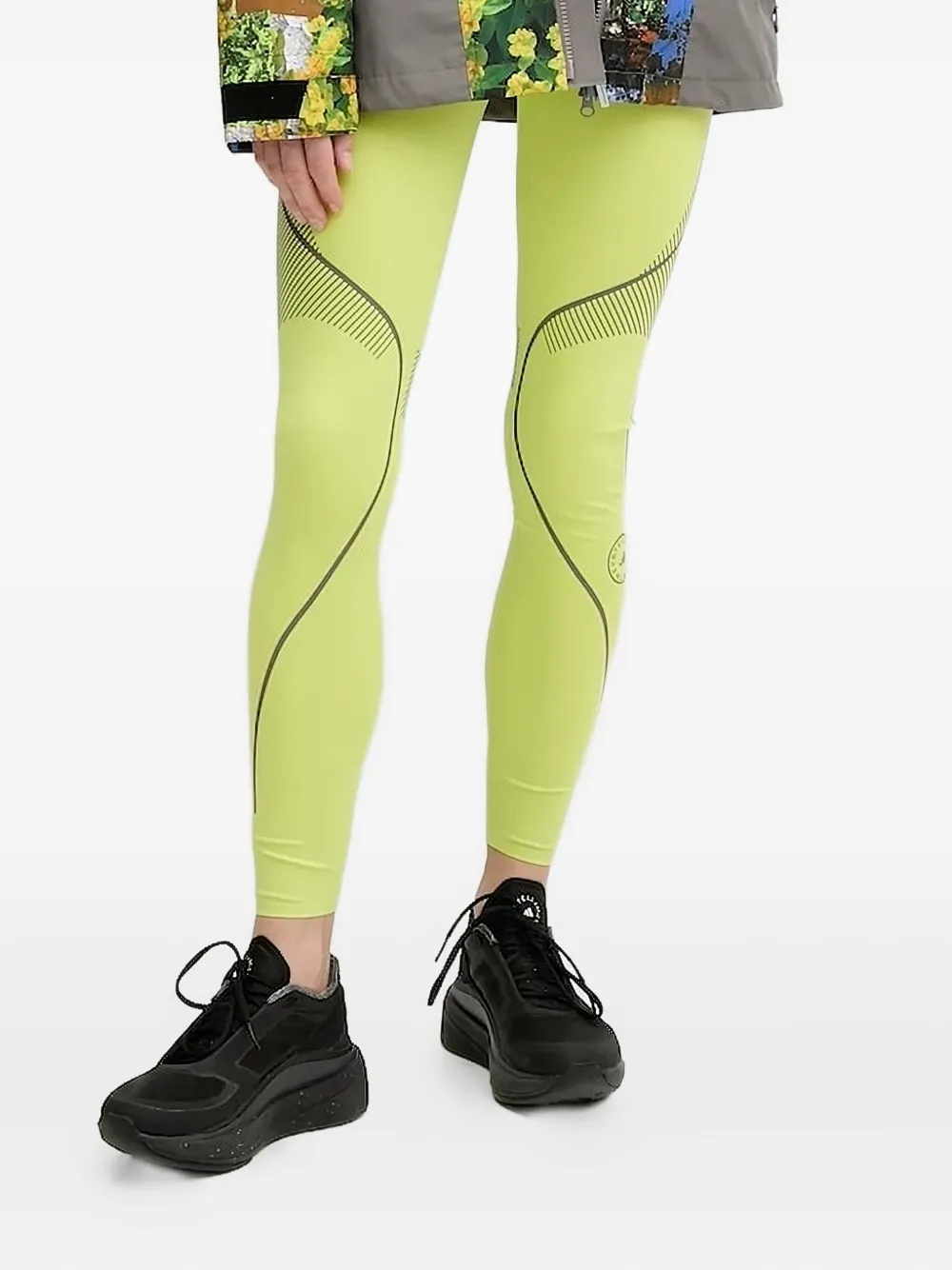 Леггинсы Truepace с логотипом adidas by Stella McCartney, зеленый 
Леггинсы Truepace с логотипом adidas by Stella McCartney, зеленый