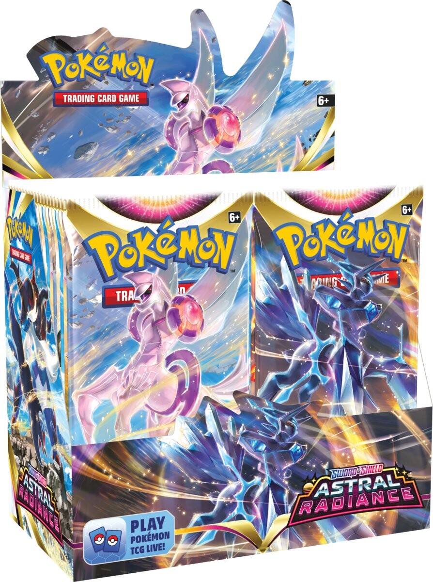 Коллекционные карточки Pokemon TCG: дисплей усилителя астрального сияния (36) (предзаказ)
Коллекционные карточки Pokemon TCG: дисплей усилителя астрального сияния (36) (предзаказ)