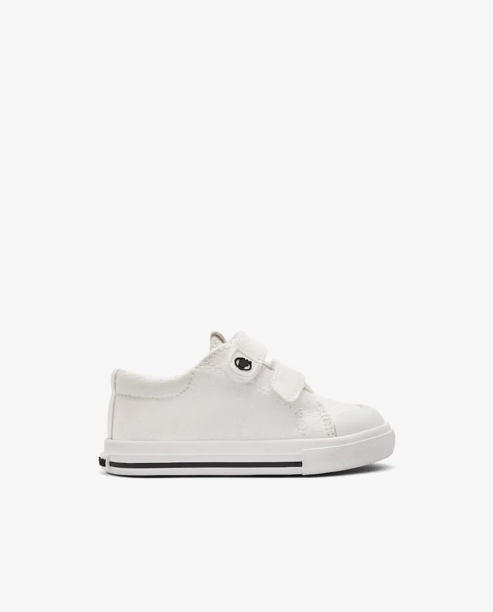 Детские спортивные тапочки с удобной двойной застежкой на липучках Conguitos, белый 
Детские спортивные тапочки с удобной двойной застежкой на липучках Conguitos, белый