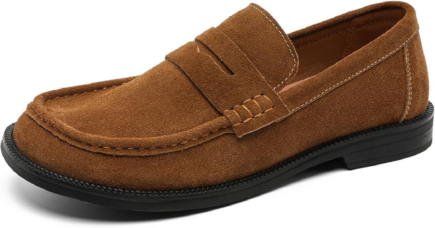 Мужские лоферы из натуральной кожи с мягкой, легкой, дышащей подкладкой, ручная строчка, подошва Оксфорд, повседневная обувь для ходьбы, вождения, путешествий и активного отдыха Bhdjk, коричневый
Мужские лоферы из натуральной кожи с мягкой, легкой, дышащей подкладкой, ручная строчка, подошва Оксфорд, повседневная обувь для ходьбы, вождения, путешествий и активного отдыха Bhdjk, коричневый