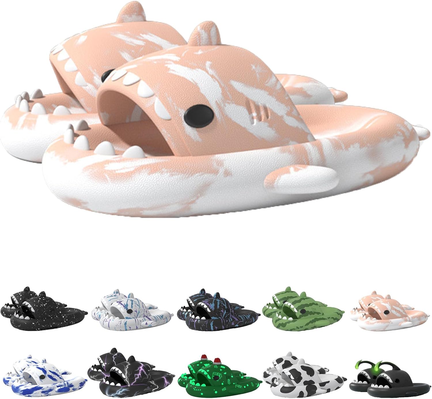 Оригинальные шлепанцы Sharklas Polares, оригинальные Sharklas, шлепанцы Sharky, шлепанцы с изображением акулы, сандалии Shark Slides для женщин и мужчин Jfxgjuv, белый/розовый
Оригинальные шлепанцы Sharklas Polares, оригинальные Sharklas, шлепанцы Sharky, шлепанцы с изображением акулы, сандалии Shark Slides для женщин и мужчин Jfxgjuv, белый/розовый