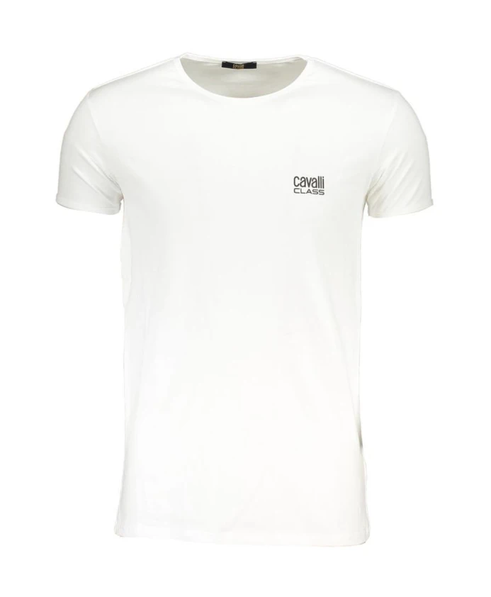 Белая футболка с круглым вырезом и принтом. Cavalli Class, белый
Белая футболка с круглым вырезом и принтом. Cavalli Class, белый