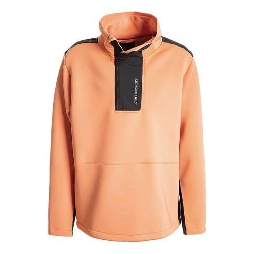 Толстовка Air Jordan 23 Engineered Stand Collar Knit Contrasting Colors Half Zipper Orange, оранжевый 
Толстовка Air Jordan 23 Engineered Stand Collar Knit Contrasting Colors Half Zipper Orange, оранжевый