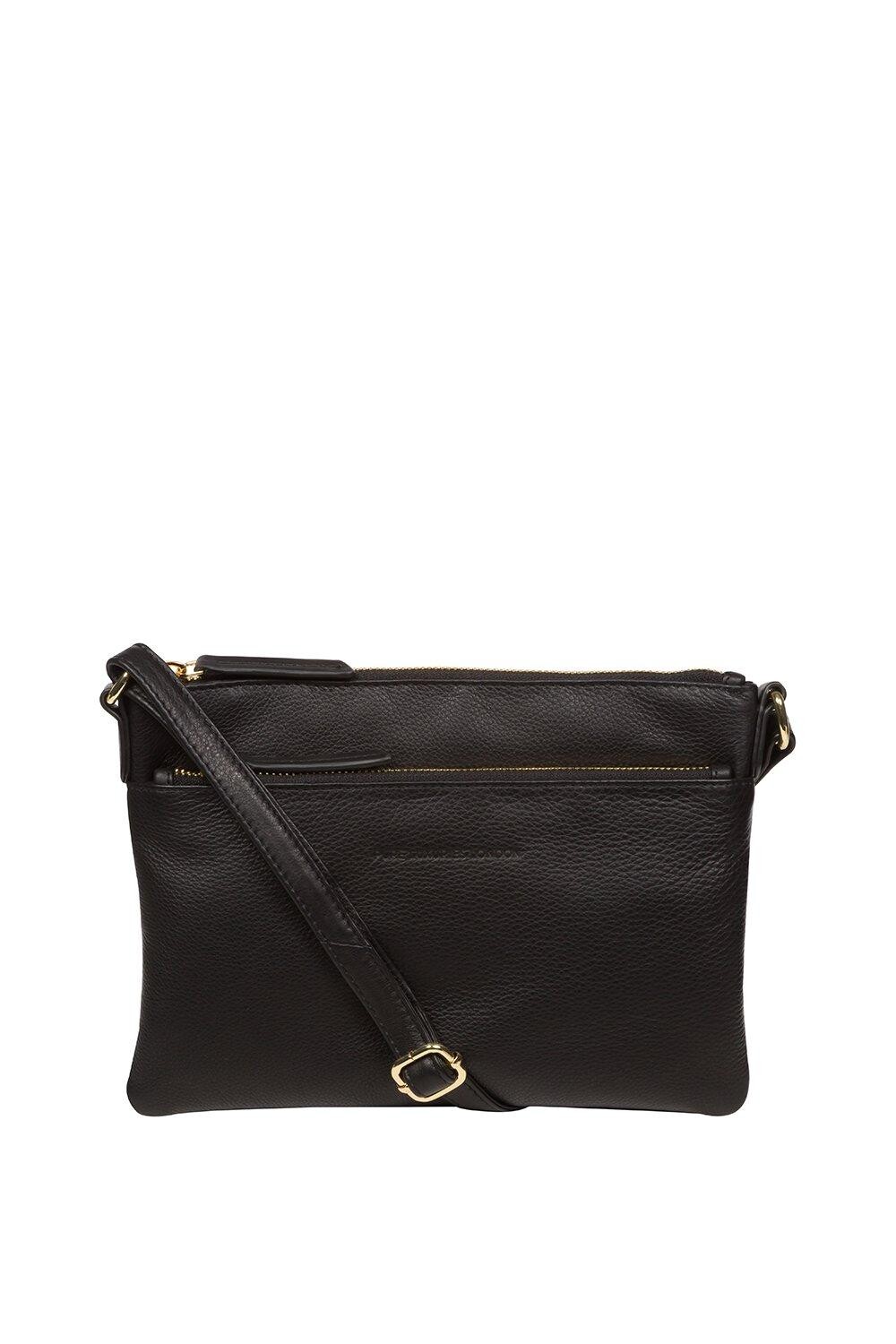 Сумка через плечо 'Hannah' из кожи наппа Pure Luxuries London, черный
Сумка через плечо 'Hannah' из кожи наппа Pure Luxuries London, черный