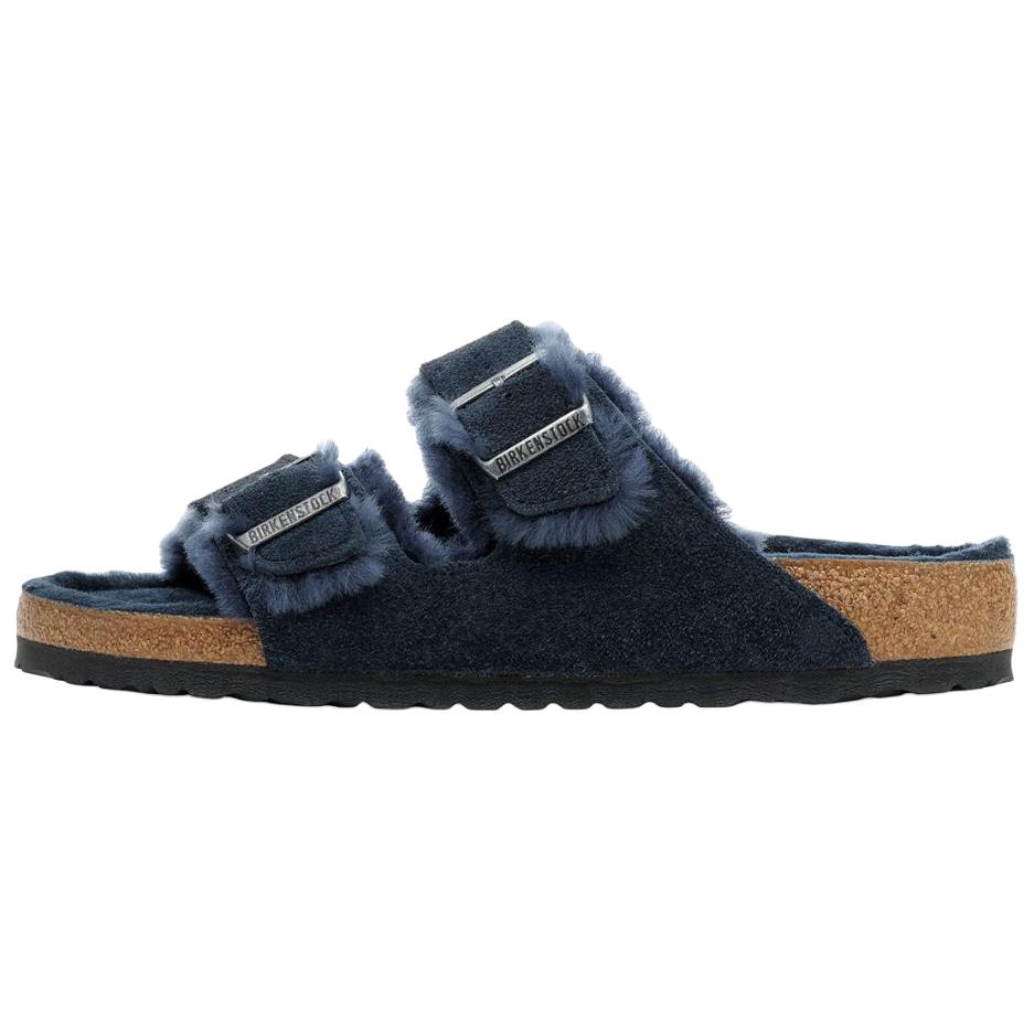 Birkenstock Arizona Shearling Shoes Unisex Marine Blue Regular Loose Fit
Birkenstock Arizona Shearling Shoes Unisex Marine Blue Regular Loose Fit