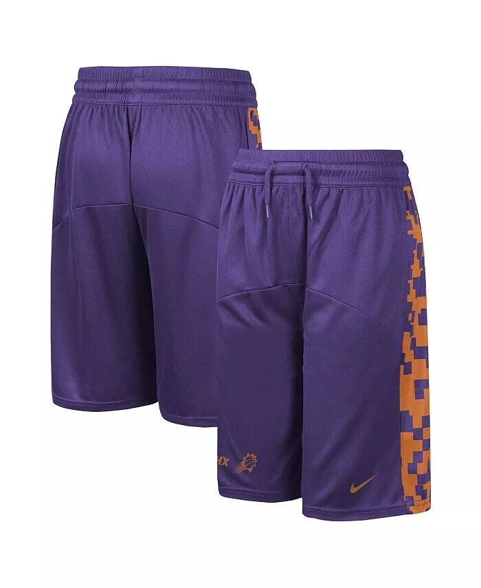 Шорты для стартовой пятерки команды Big Boys and Girls Purple Phoenix Suns Courtside Nike
Шорты для стартовой пятерки команды Big Boys and Girls Purple Phoenix Suns Courtside Nike