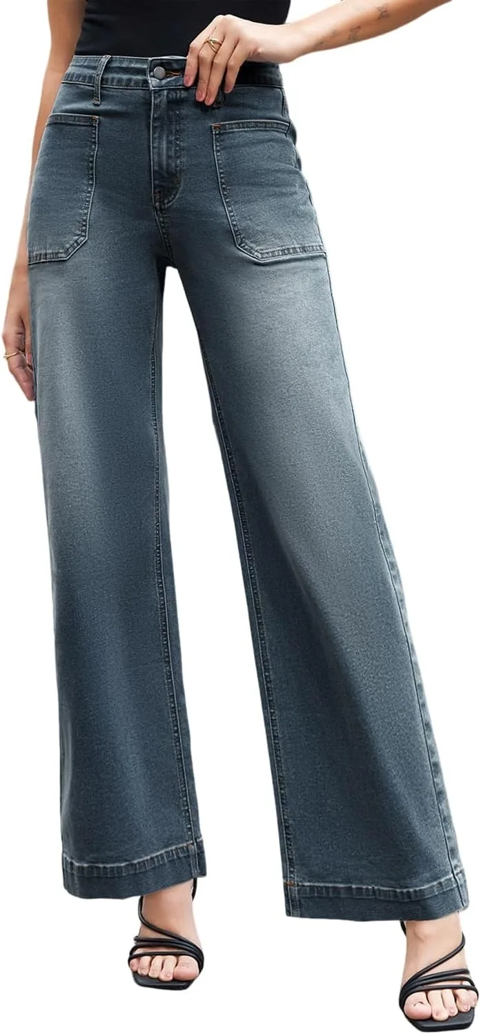 Джинсы для женщин real teal с квадратными накладными карманами high rise Loricete
Джинсы для женщин real teal с квадратными накладными карманами high rise Loricete