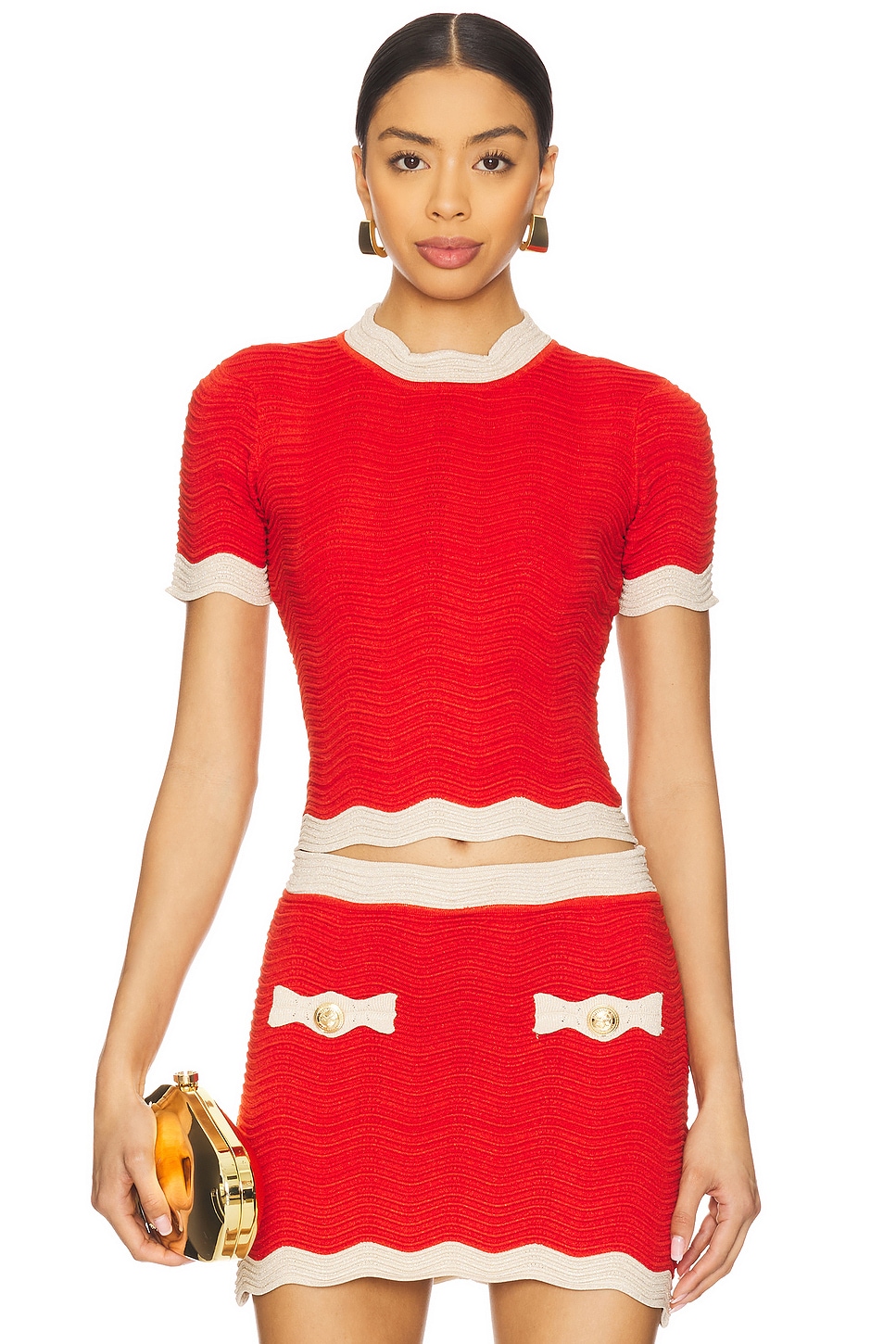 Топ из трикотажа Iyla Retrofete, metallic geranium
Топ из трикотажа Iyla Retrofete, metallic geranium