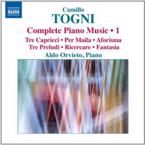 CD диск Togni / Orvieto, Aldo: Complete Piano Music 1
CD диск Togni / Orvieto, Aldo: Complete Piano Music 1