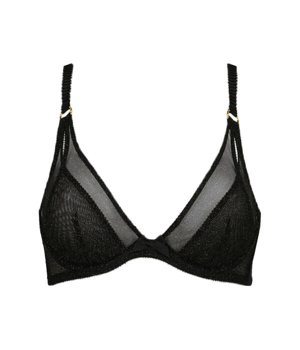 Бюстгальтер Agent Provocateur с мерцающим эффектом, черный
Бюстгальтер Agent Provocateur с мерцающим эффектом, черный