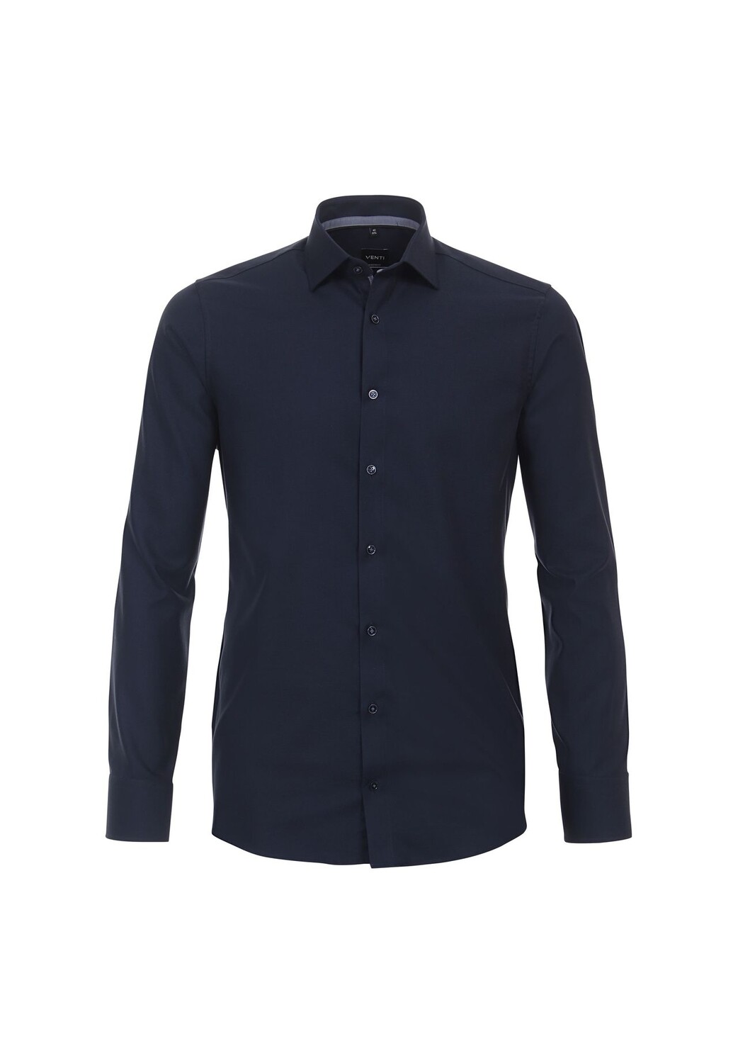 Мужская деловая рубашка однотонного современного кроя Venti, темно-синий
Мужская деловая рубашка однотонного современного кроя Venti, темно-синий